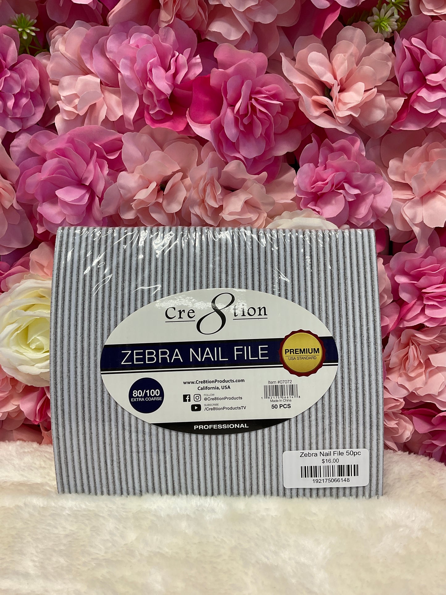 Zebra Nail File (50pc)