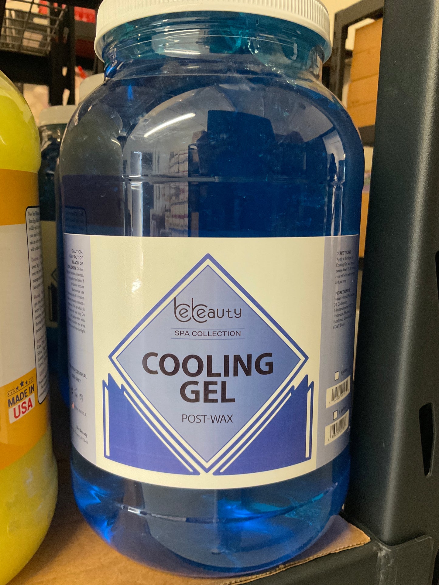 Beauty spa collection cooling gel