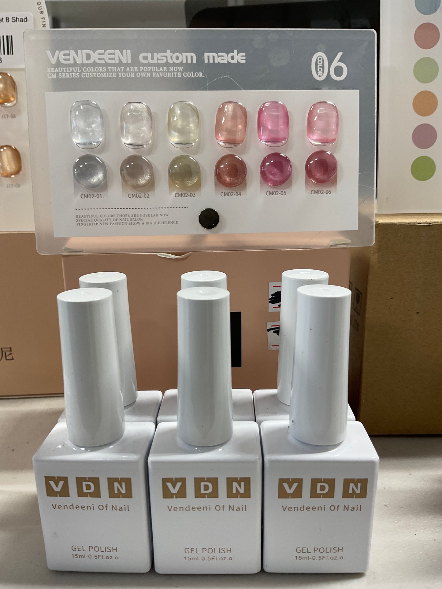 VEN CM02 Gel (Set Of 6)