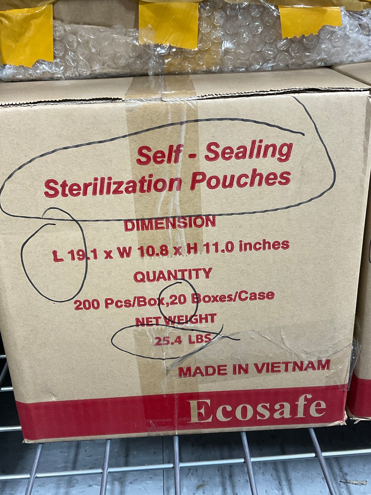 Self-Sterilization Pouches 20 (Case)