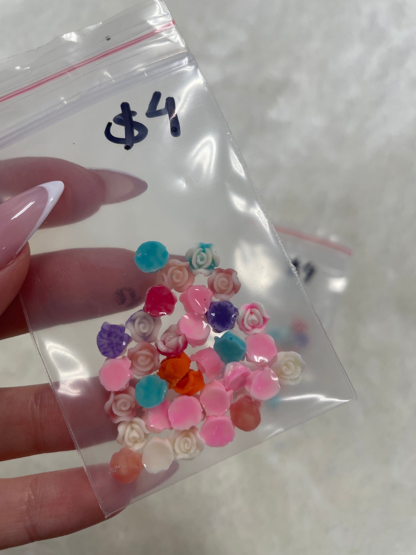 3D Rose Charm