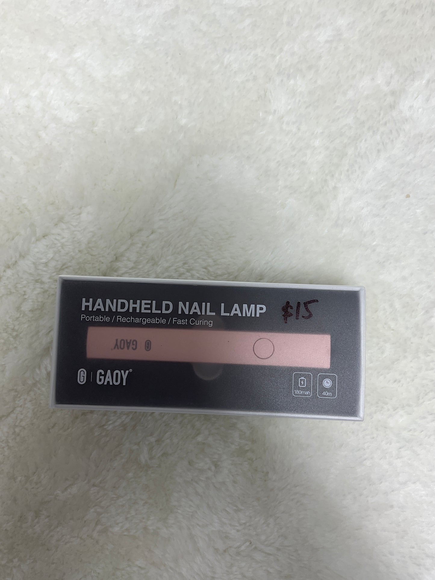 GAOY Hand Held Nail Lamp