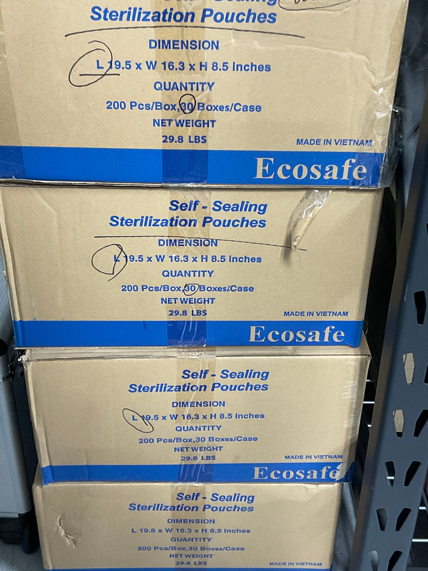 Self-Sealing Sterilization Pouches 30 (Case)