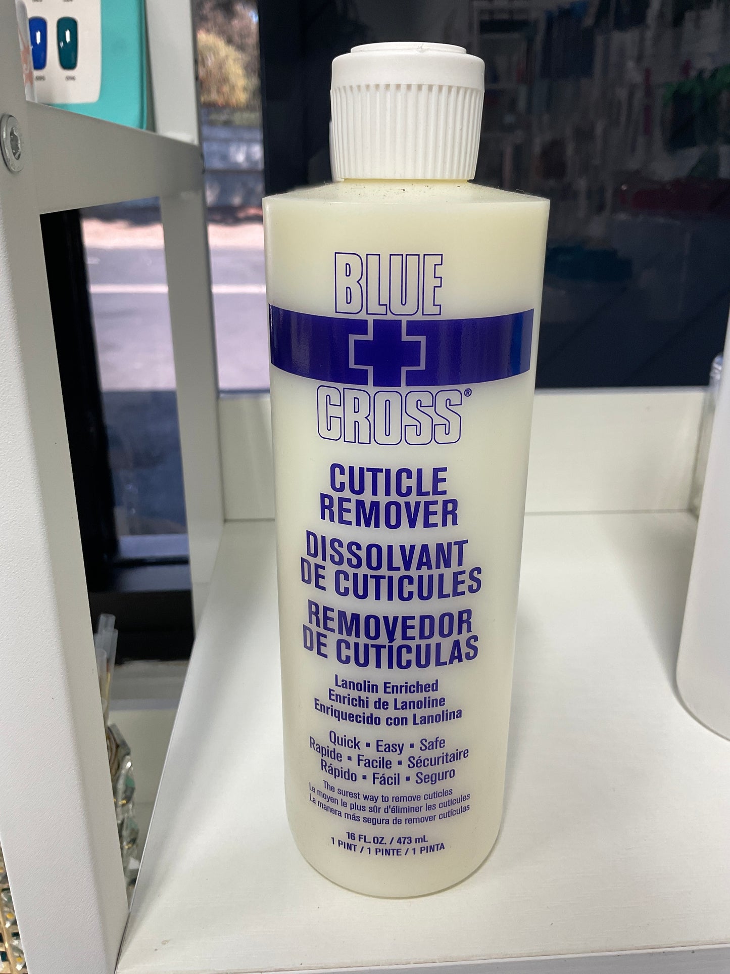 Blue cross cuticle remover 16oz