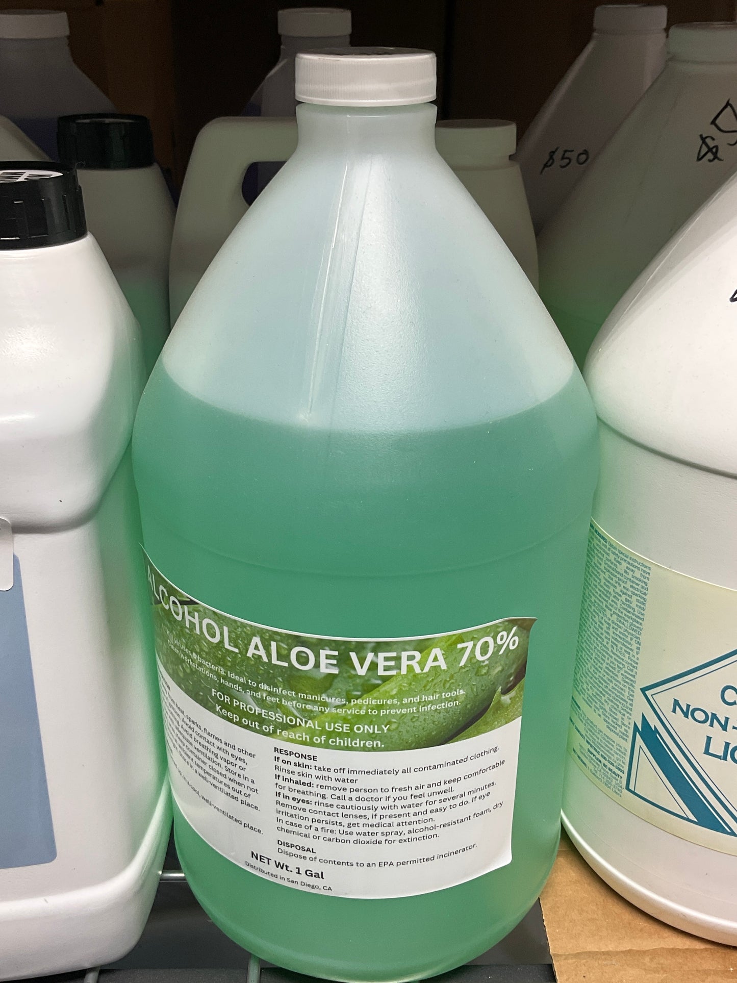 Alc Aloe Vera 70% (1Gal)