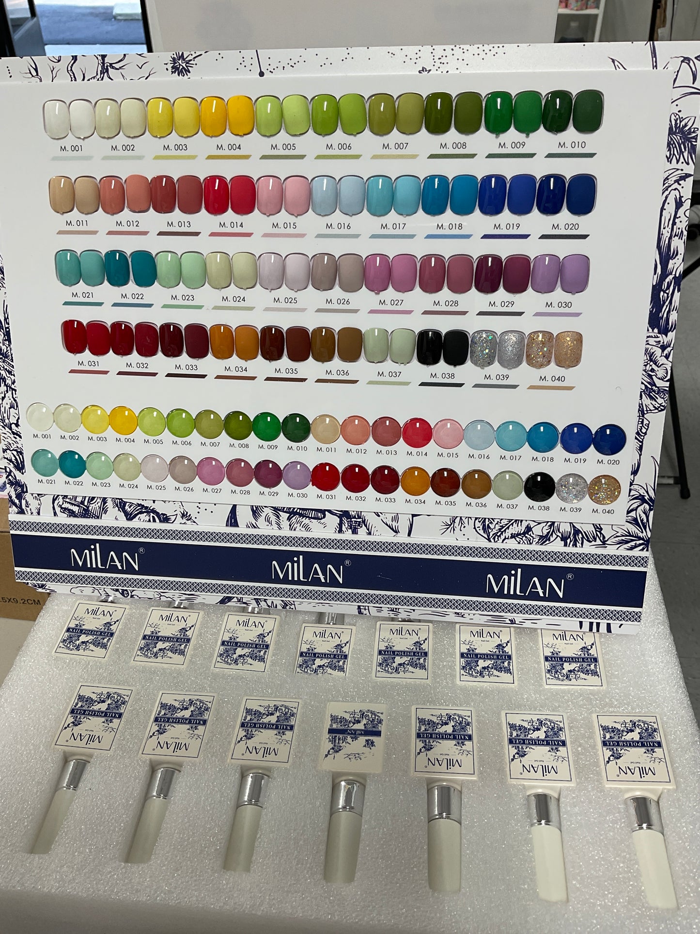 Milan Gel (Set Of 40)