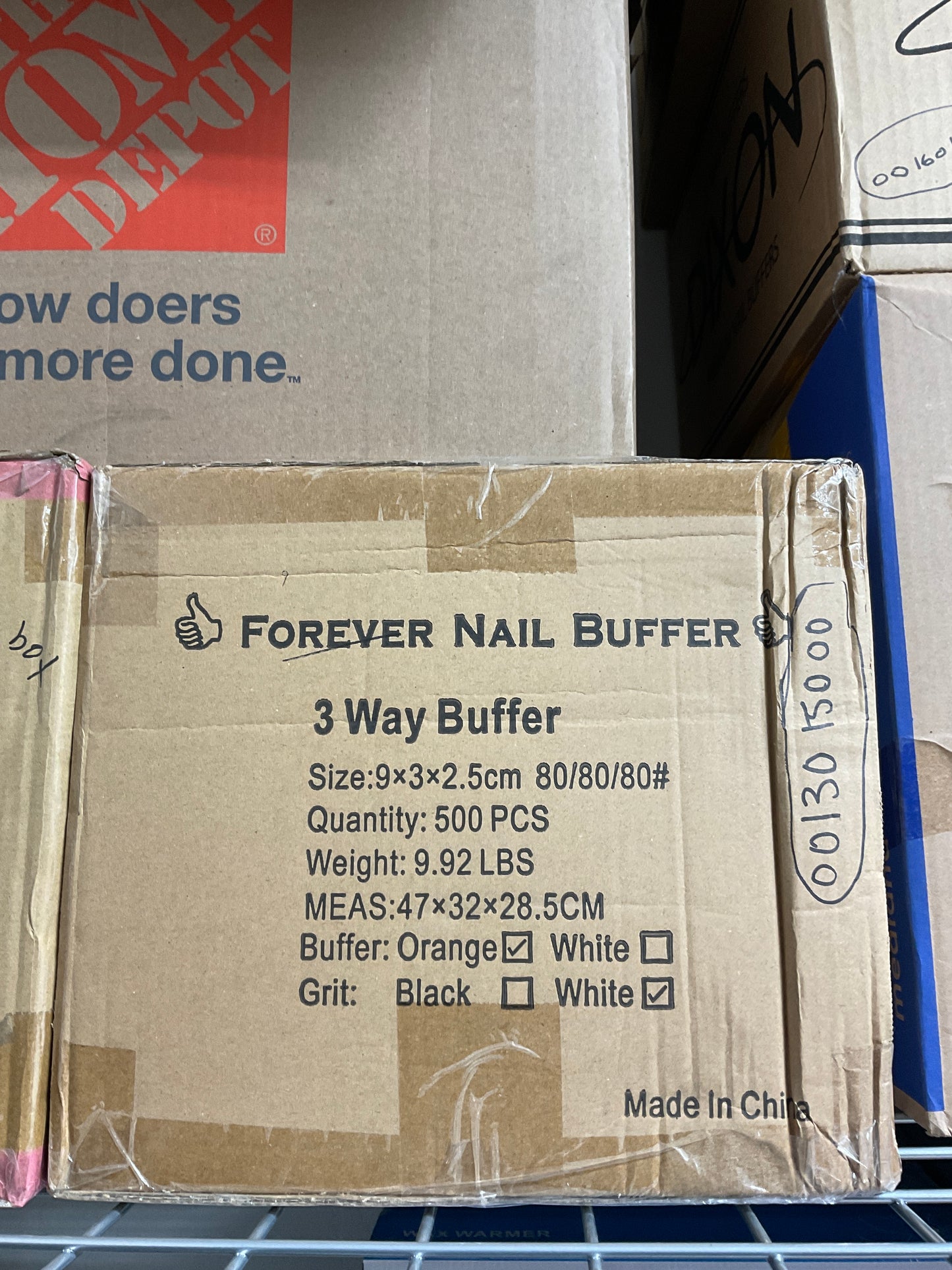 Forever 3 Way Nail Buffer (Case)