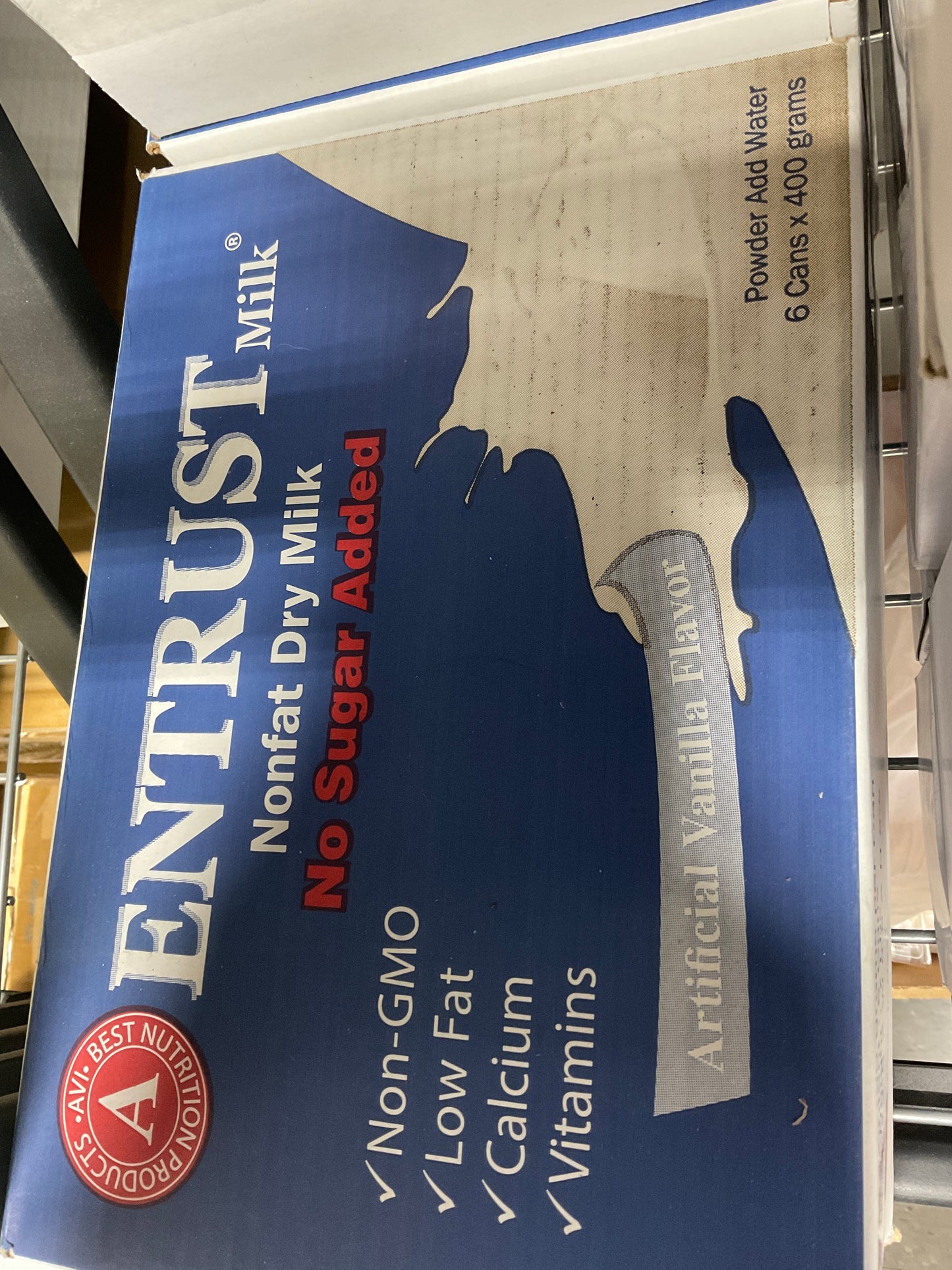 Entrust Dry Milk (Case)