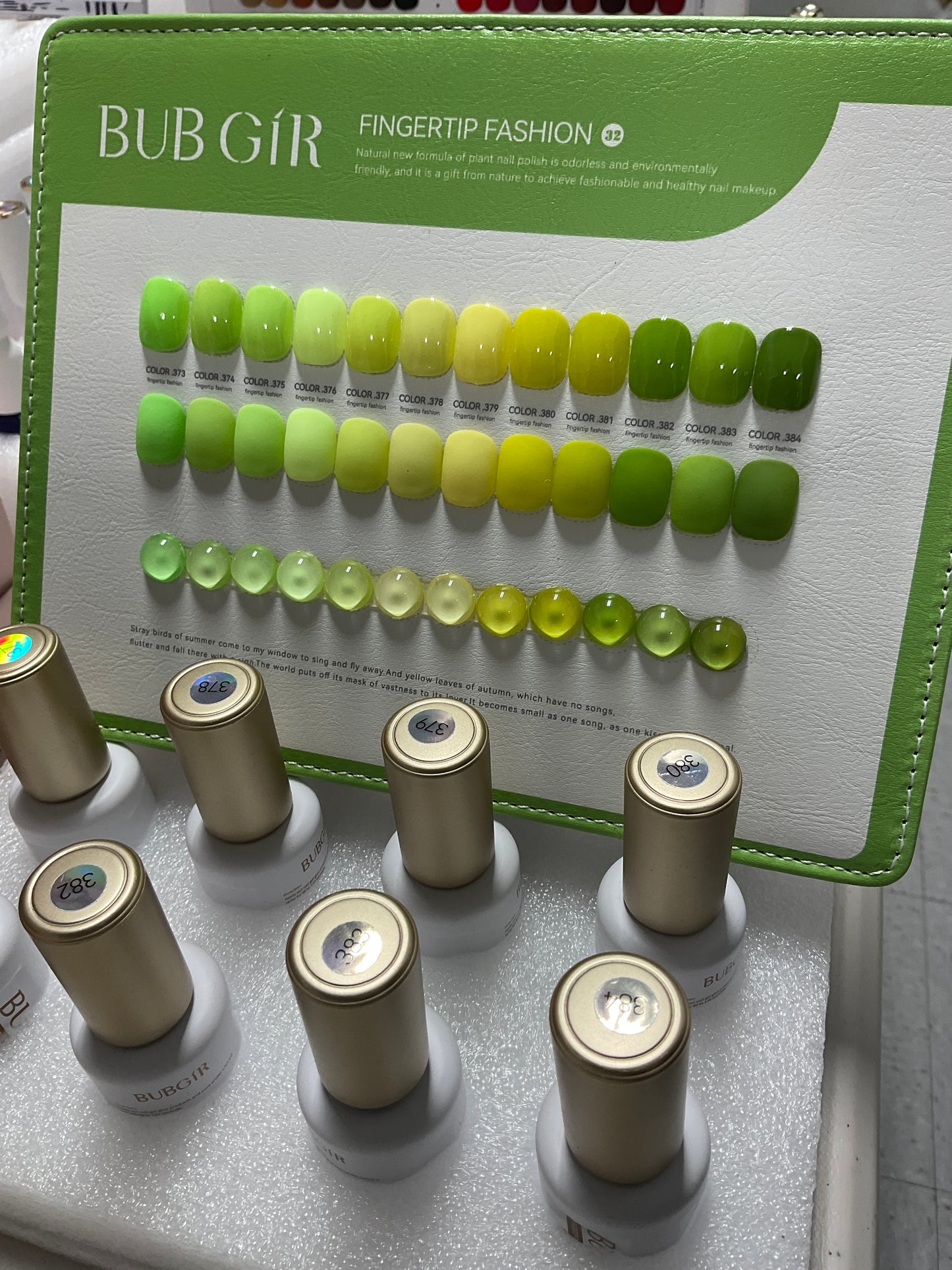 BUBGÍR Gel (Set Of 12)