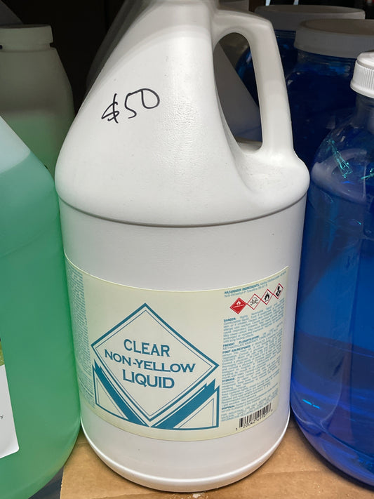 Clear Non-Yellow Liquid (1Gal)