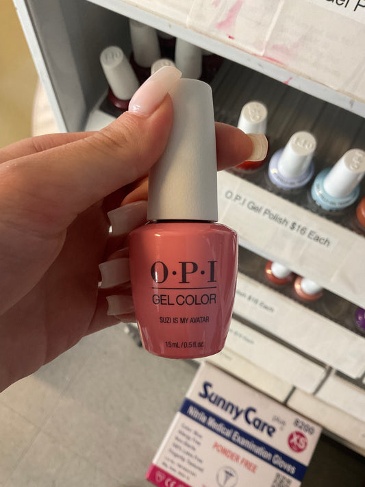 OPI Suzi is my avatar D53 Gel