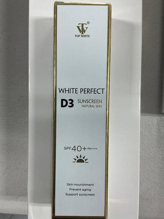 Top White D3 Sunscreen