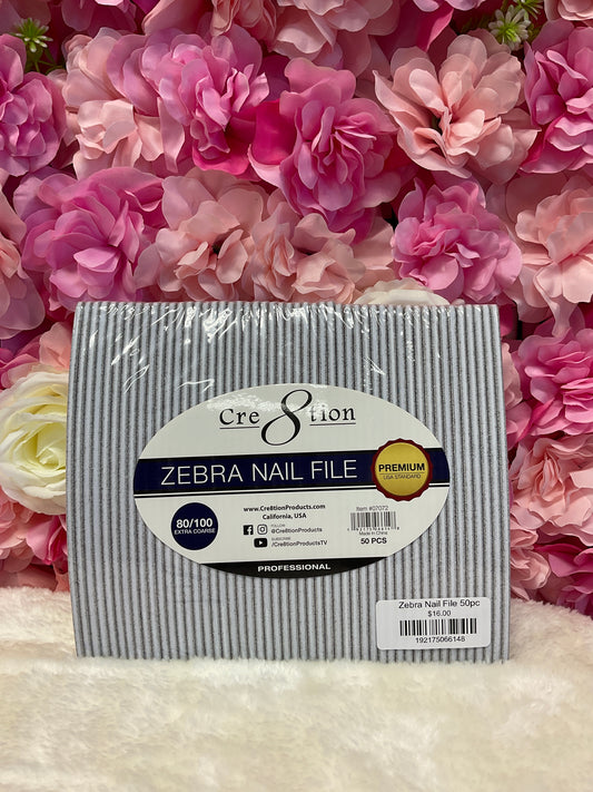 Zebra Nail File (50pc)