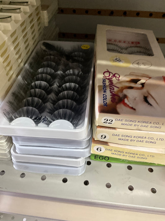 Eyelash strips- 10 pairs