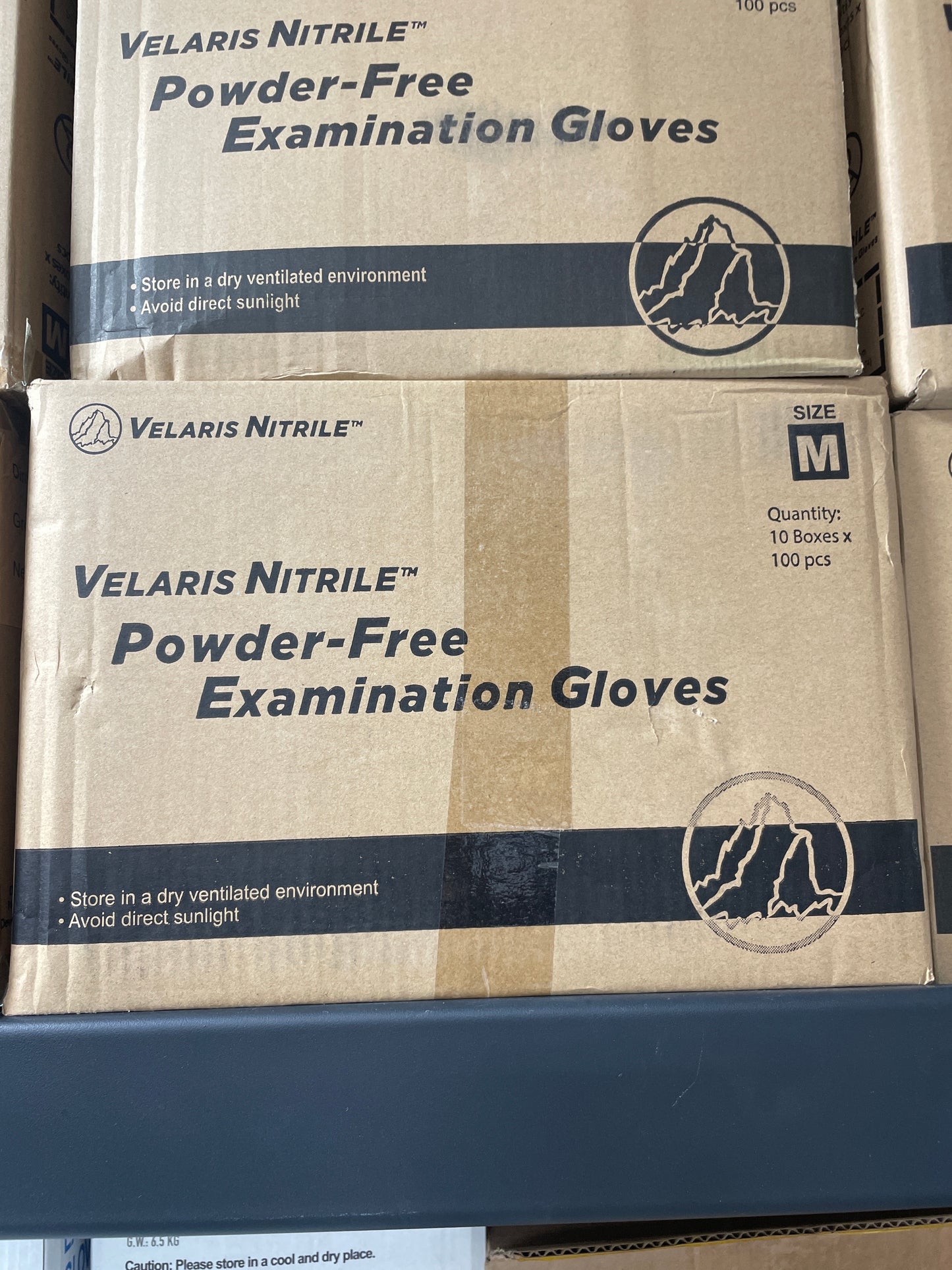 Velaris Nitrile Powder Free Gloves M (Box)
