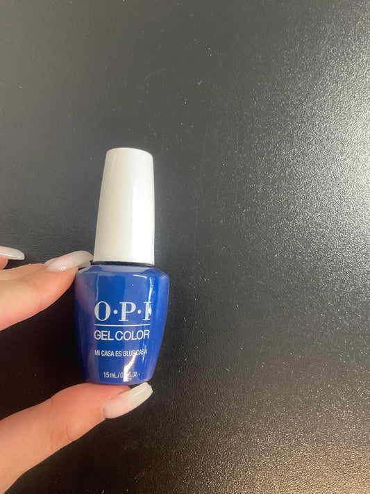 OPI Mi casa es blue casa M92 Gel