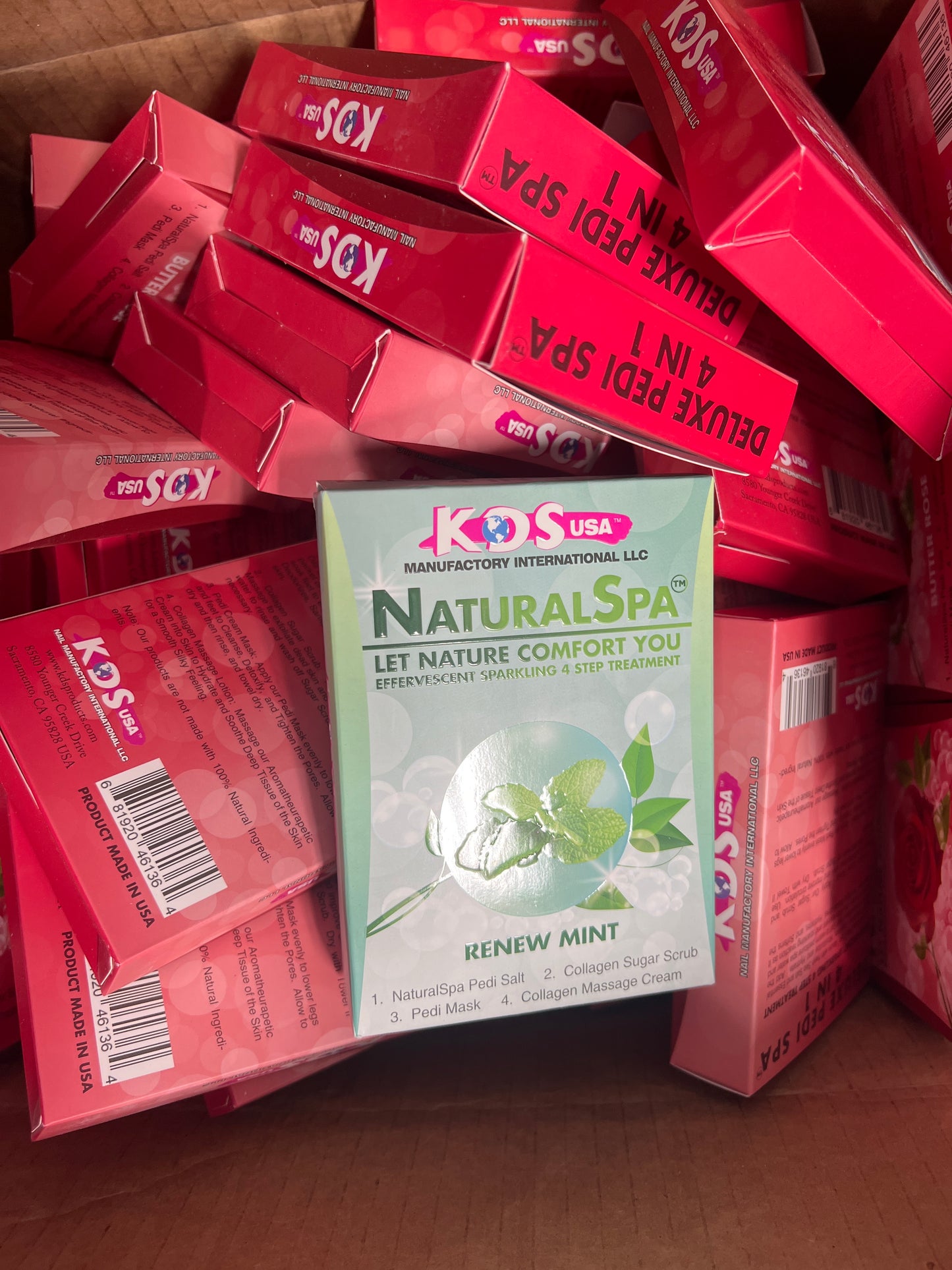 KDS Deluxe Pedi 4 Steps(Box)