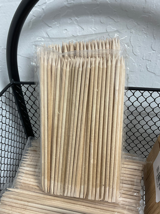 Cuticle Pusher Wood Stick (50pcs)