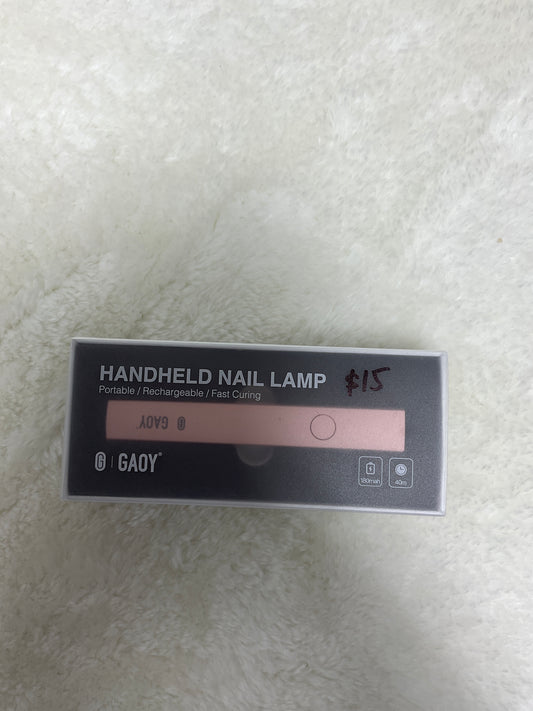GAOY Hand Held Nail Lamp