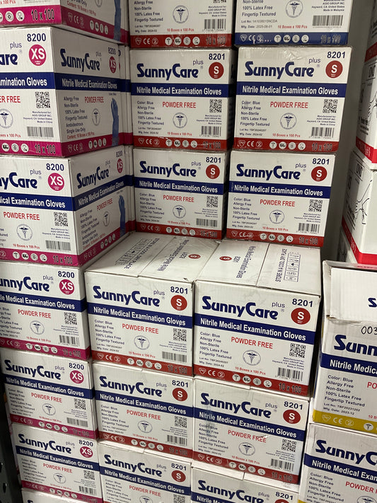 SunnyCare Blue Gloves (Case)