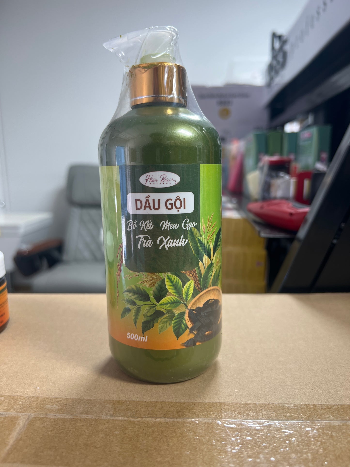 Hair Grow Green Tea Shampoo(Bottle)