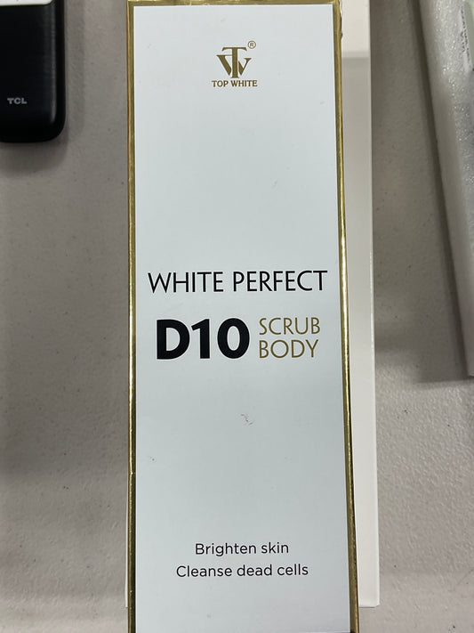 D10 Scrub body Topwhite